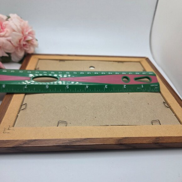 Vintage Framed Matted Ocean Beach Nature Scene Seascape Photograph - Picture 7 of 11